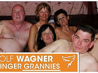 YUCK! Horrific elderly swingers! Grandmothers & granddads shot ourselves a stale be crazy fest! WolfWagner.com